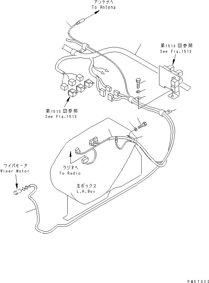 Жгут проводов 277-06-53150 KOMATSU
