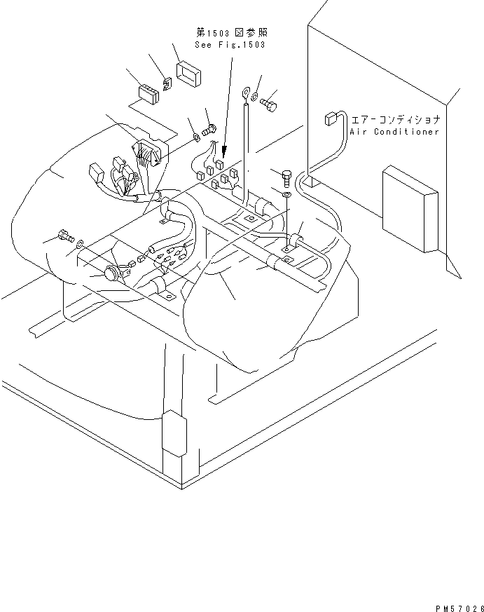 Жгут проводов 277-06-53111 KOMATSU