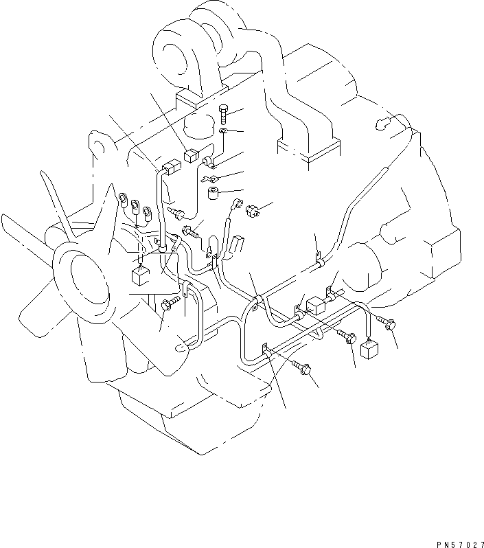 Жгут проводов 277-06-53181 KOMATSU