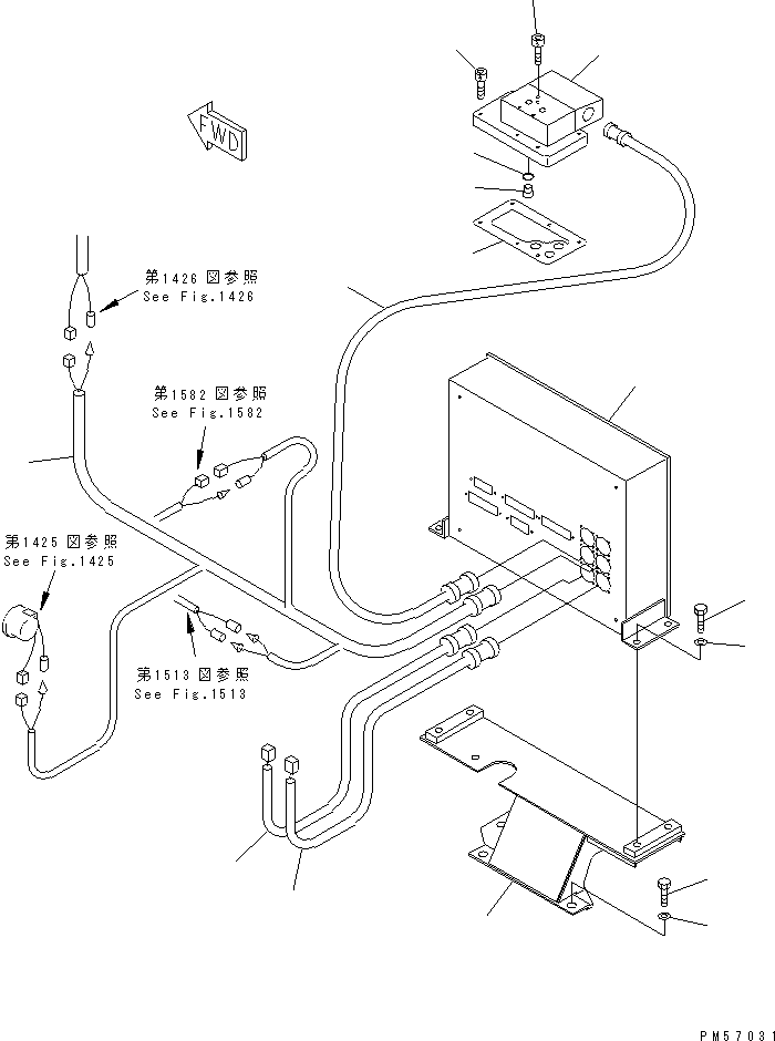 Жгут проводов 277-06-55320 KOMATSU