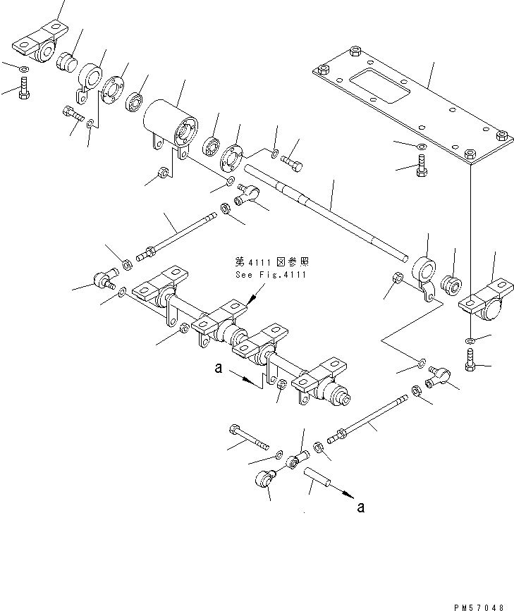Кронштейн 277-43-52280 KOMATSU