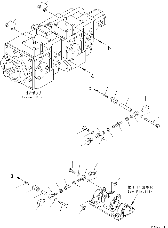 Шпилька 01124-50630 KOMATSU