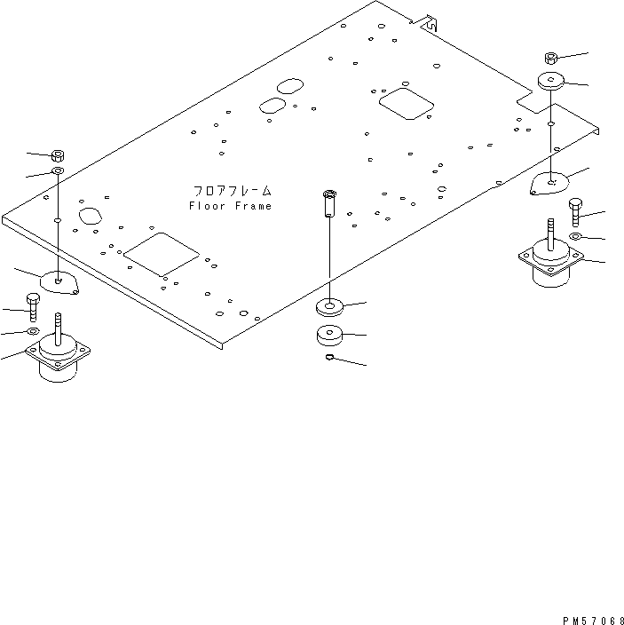 Проставка 277-54-51230 KOMATSU