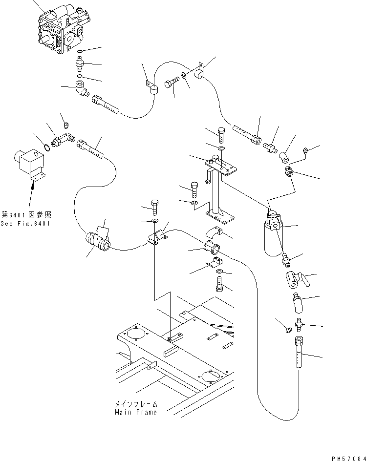 Ниппель 07325-11200 KOMATSU