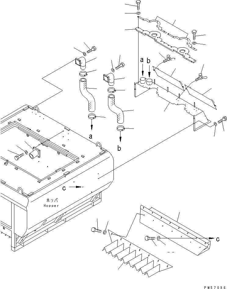 Резиновый элемент 277-70-54520 KOMATSU