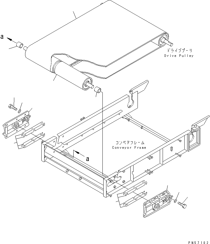 BELT,CONVEYOR 277-70-53140 KOMATSU