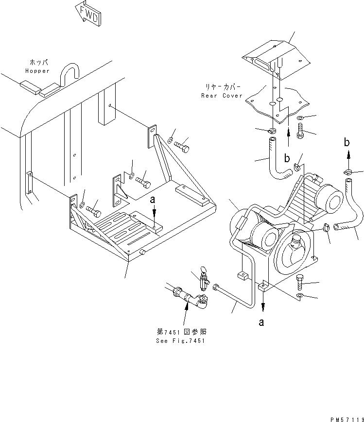 VALVE,UNLOAD 277-808-5310 KOMATSU