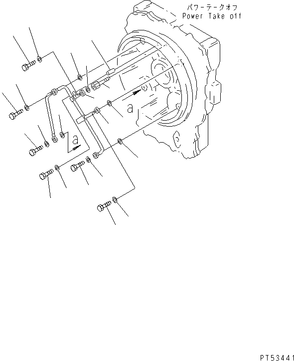 Ниппель 26C-19-12260 KOMATSU