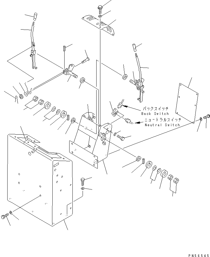 BRACKET,(FOR DEPTH METER) (WELDED) 26C-06-17720 KOMATSU