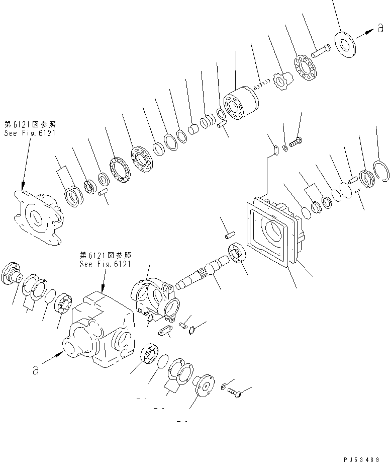 Передняя крышка 273-61-13530 KOMATSU