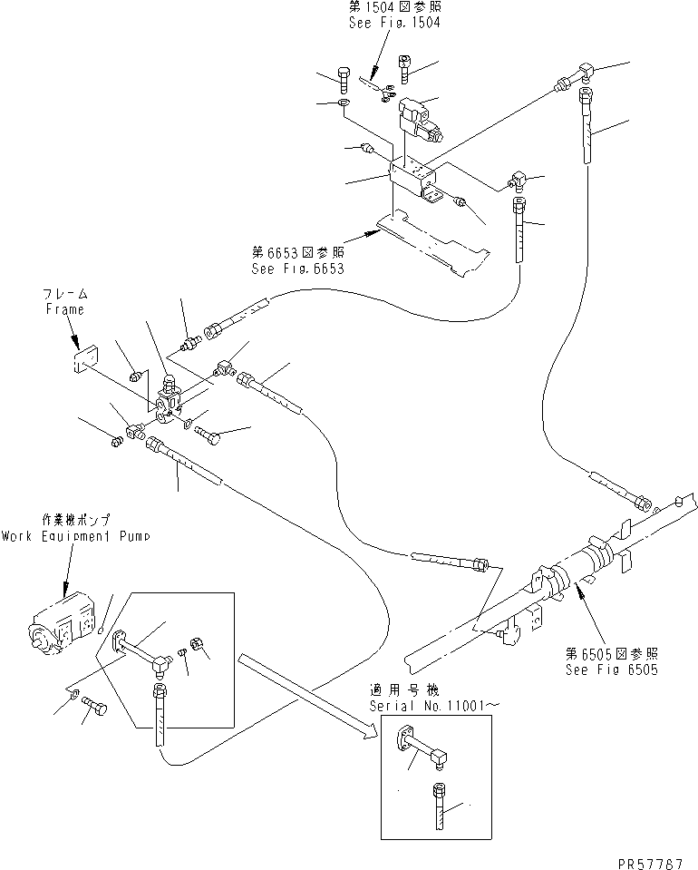 Шланг (\2\07102-20315) KOMATSU