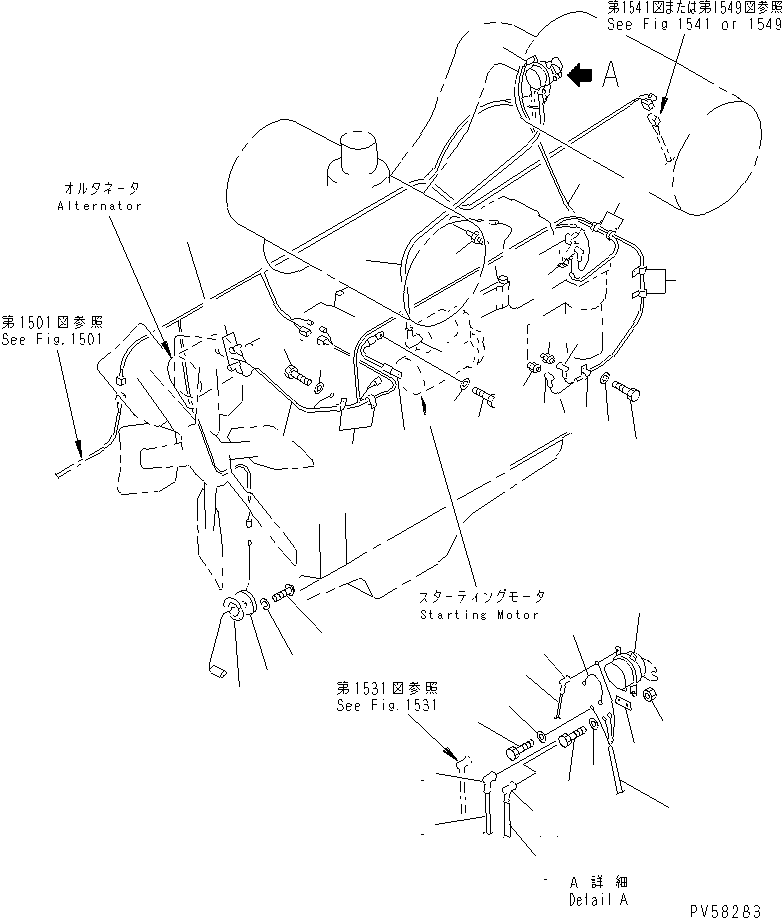 HARNESS,WITH COMPRESSOR (OPT.) 262-06-31230 KOMATSU