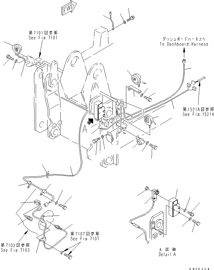 Жгут проводов 263-78-12290 KOMATSU