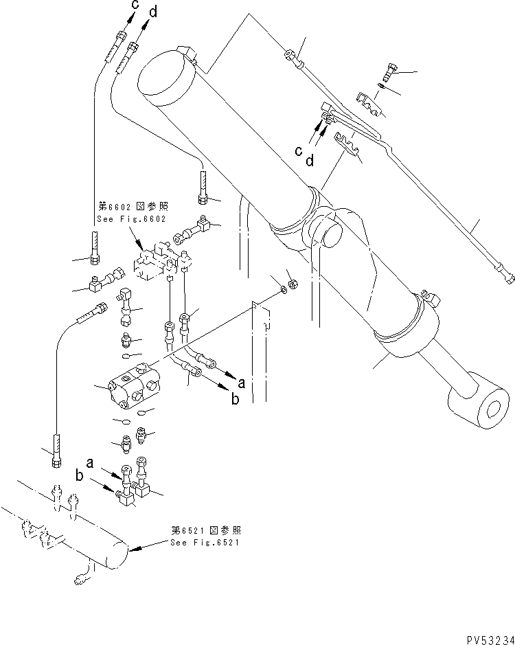 Трубка 263-78-15340 KOMATSU