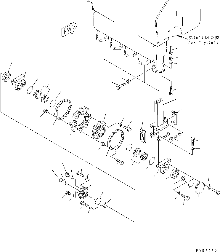 Крышка 263-78-11640 KOMATSU