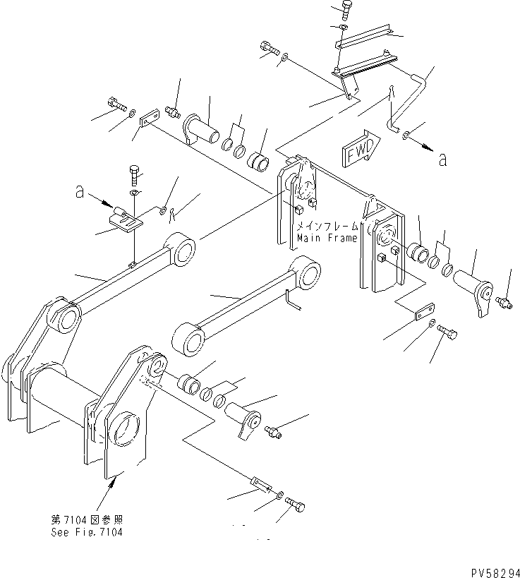 Указатель 263-77-31340 KOMATSU