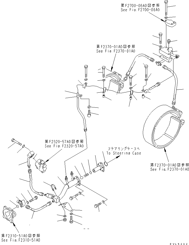 Шланг 07103-A0417 KOMATSU