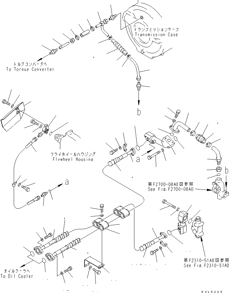Шланг 07103-A0410 KOMATSU