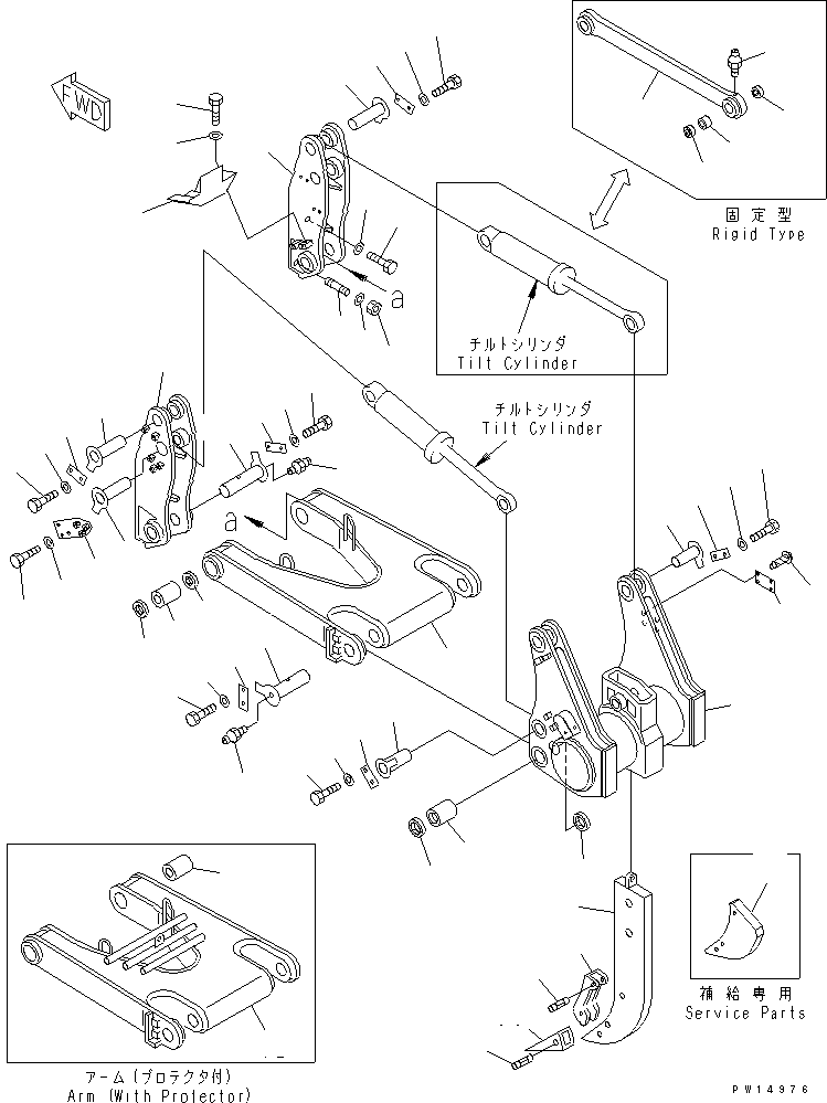 SHANK,DEEP TYPE 175-79-32151 KOMATSU