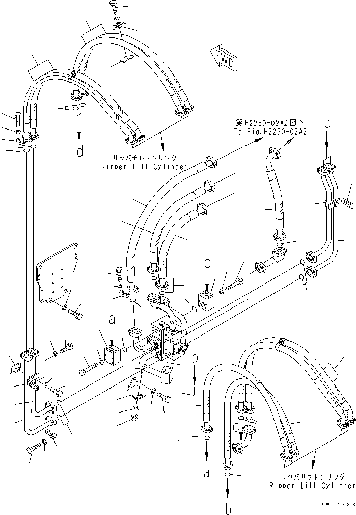 Шланг 07115-01015 KOMATSU