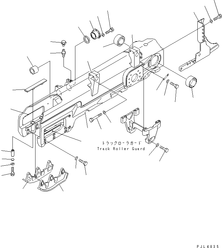GUIDE (WELDED) 17A-30-11591 KOMATSU