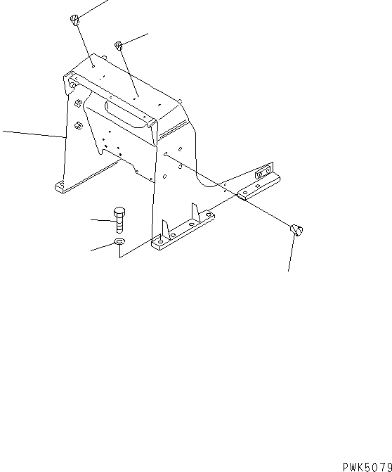 FRAME,LOADER 10G-54-41230 KOMATSU