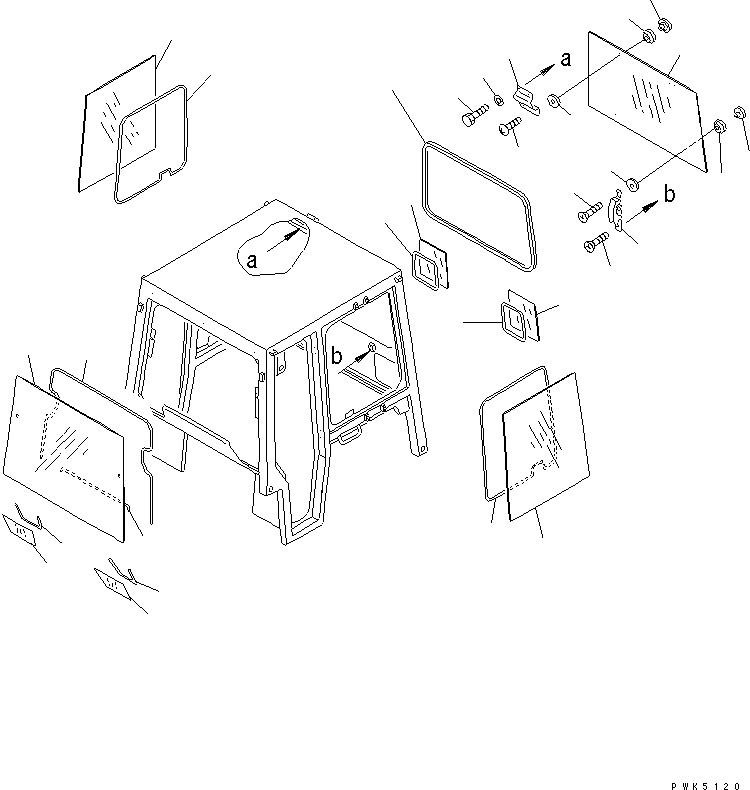 Кронштейн 114-X11-1722 KOMATSU