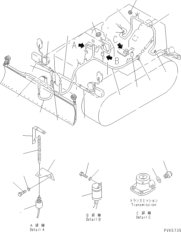 Провод 10G-B60-2360 KOMATSU