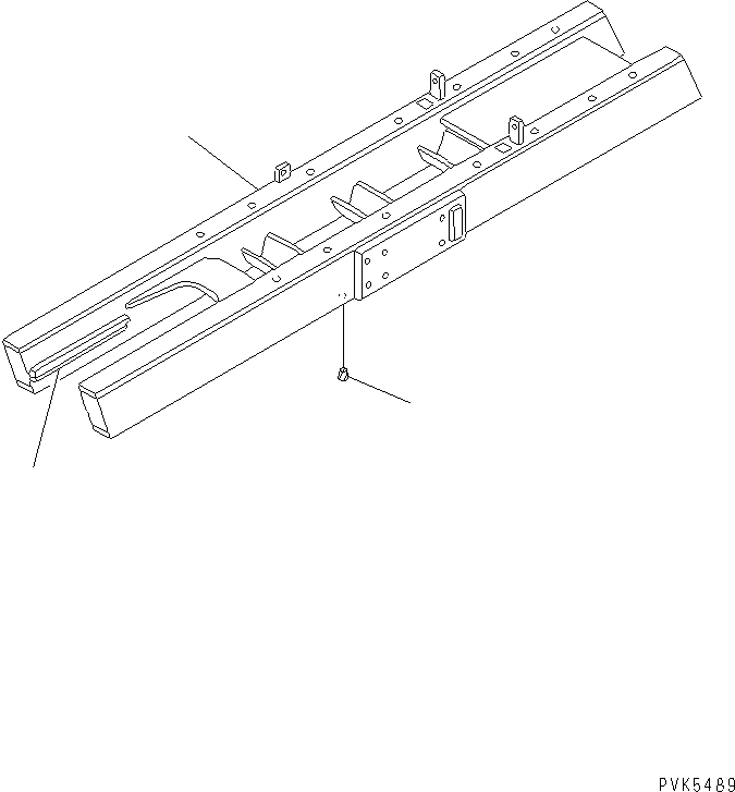 FRAME,TRACK¤ L.H. 10G-30-29211 KOMATSU