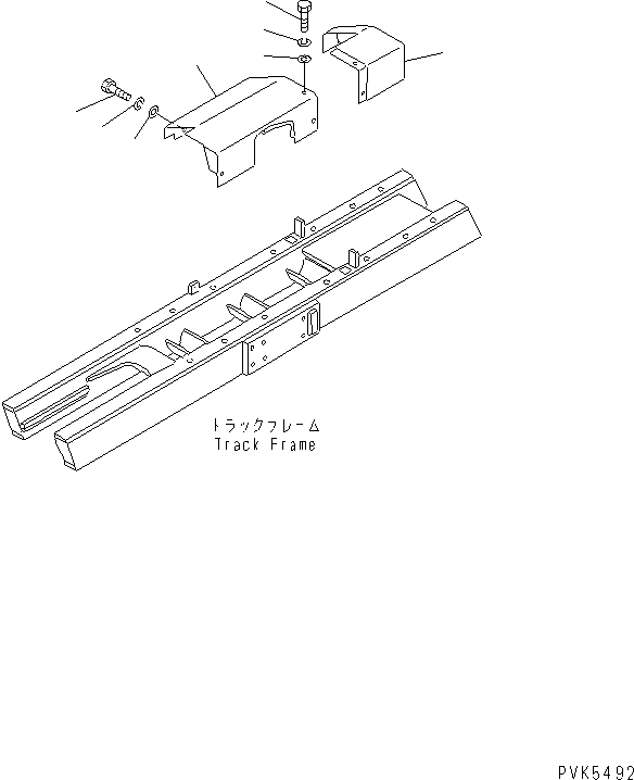 COVER,(FOR WITH TILT PIPING) 10G-30-27320 KOMATSU