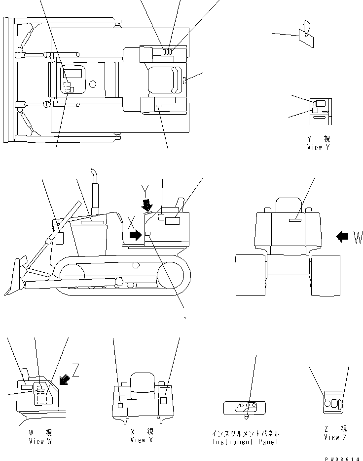 PLATE¤ DATA,D20PL 10F-B70-9952 KOMATSU