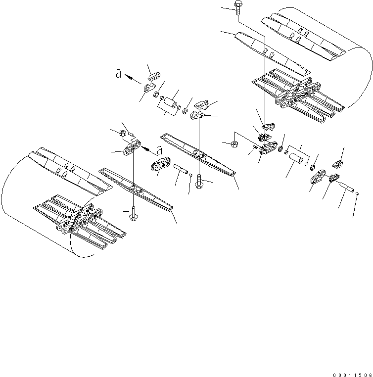 SHOE,050P 10F-32-21110 KOMATSU
