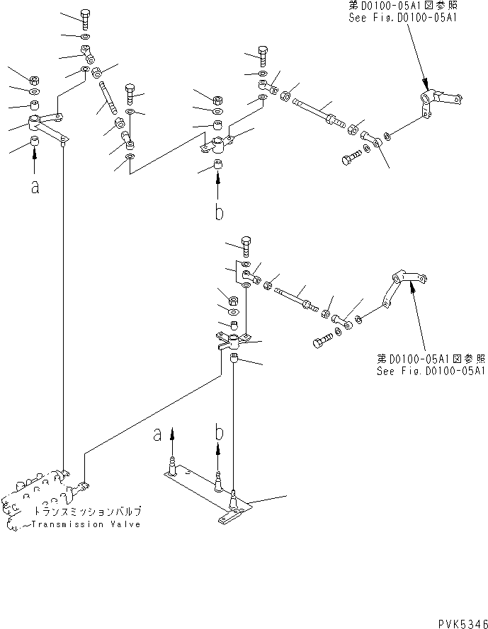 Рычаг 104-43-38951 KOMATSU