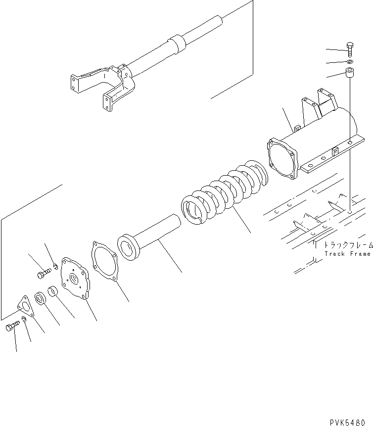 Кронштейн левый 10G-30-26210 KOMATSU