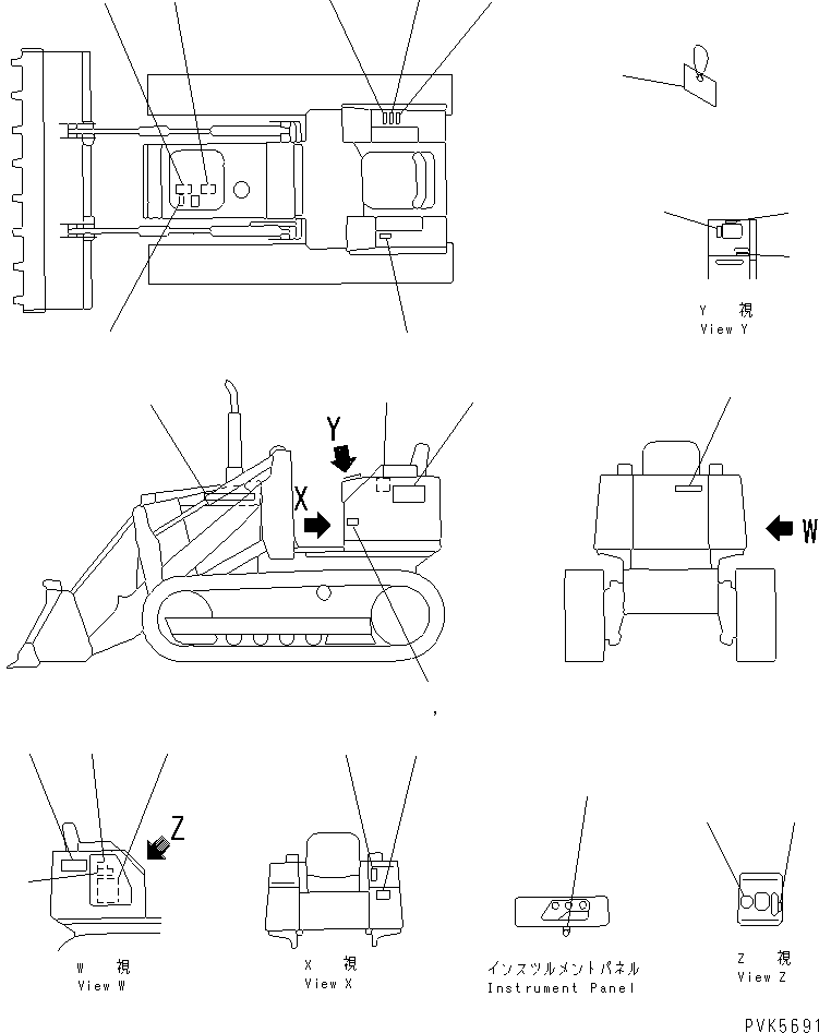 PLATE¤ DATA,D21Q 10K-98-21952 KOMATSU