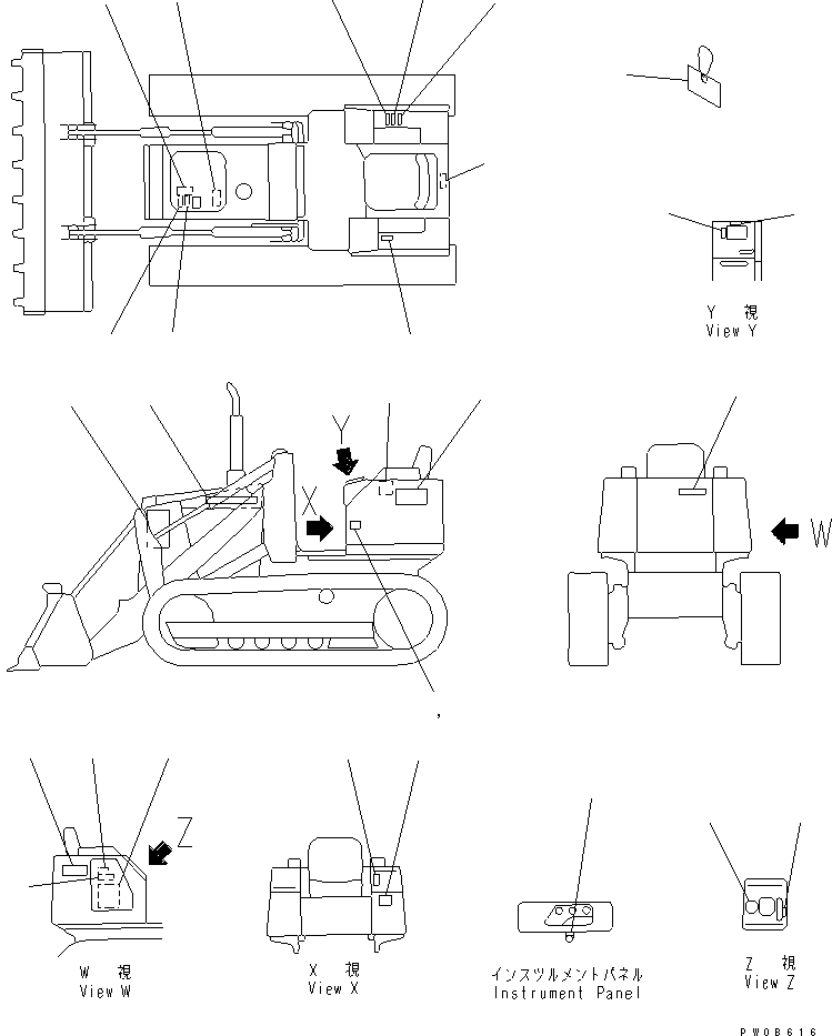 PLATE,DATA 103-98-31953 KOMATSU