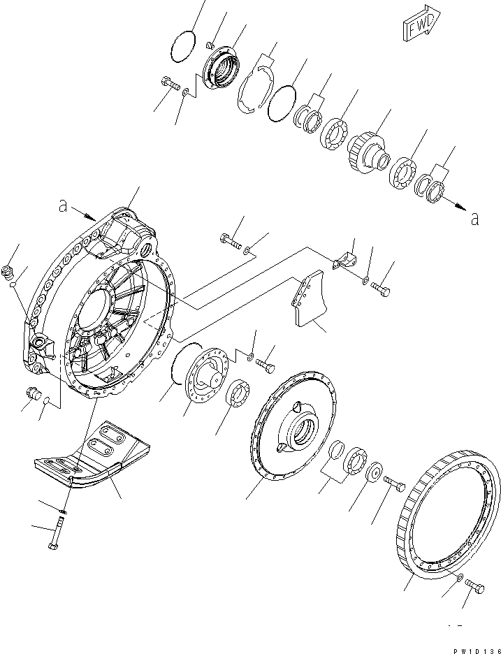CASE,R.H. 17M-27-41420 KOMATSU