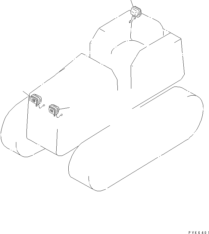 LAMP ASS'Y,(SLAG HANDLING PARTS) 114-B90-3470 KOMATSU