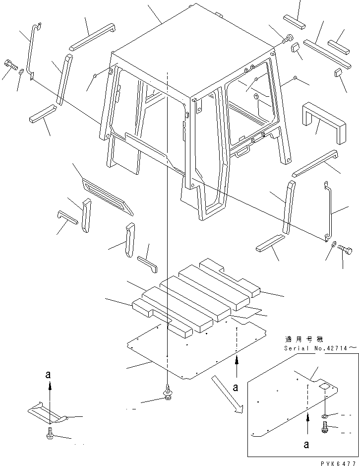 Фрикционная накладка 114-X11-1981 KOMATSU