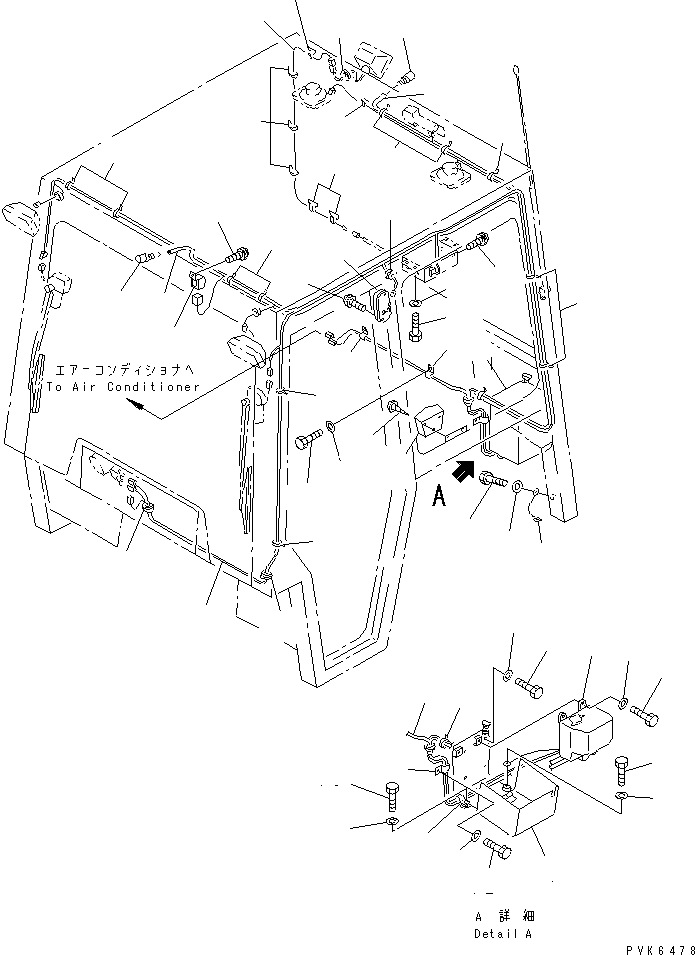 Жгут проводов 114-X11-1932 KOMATSU