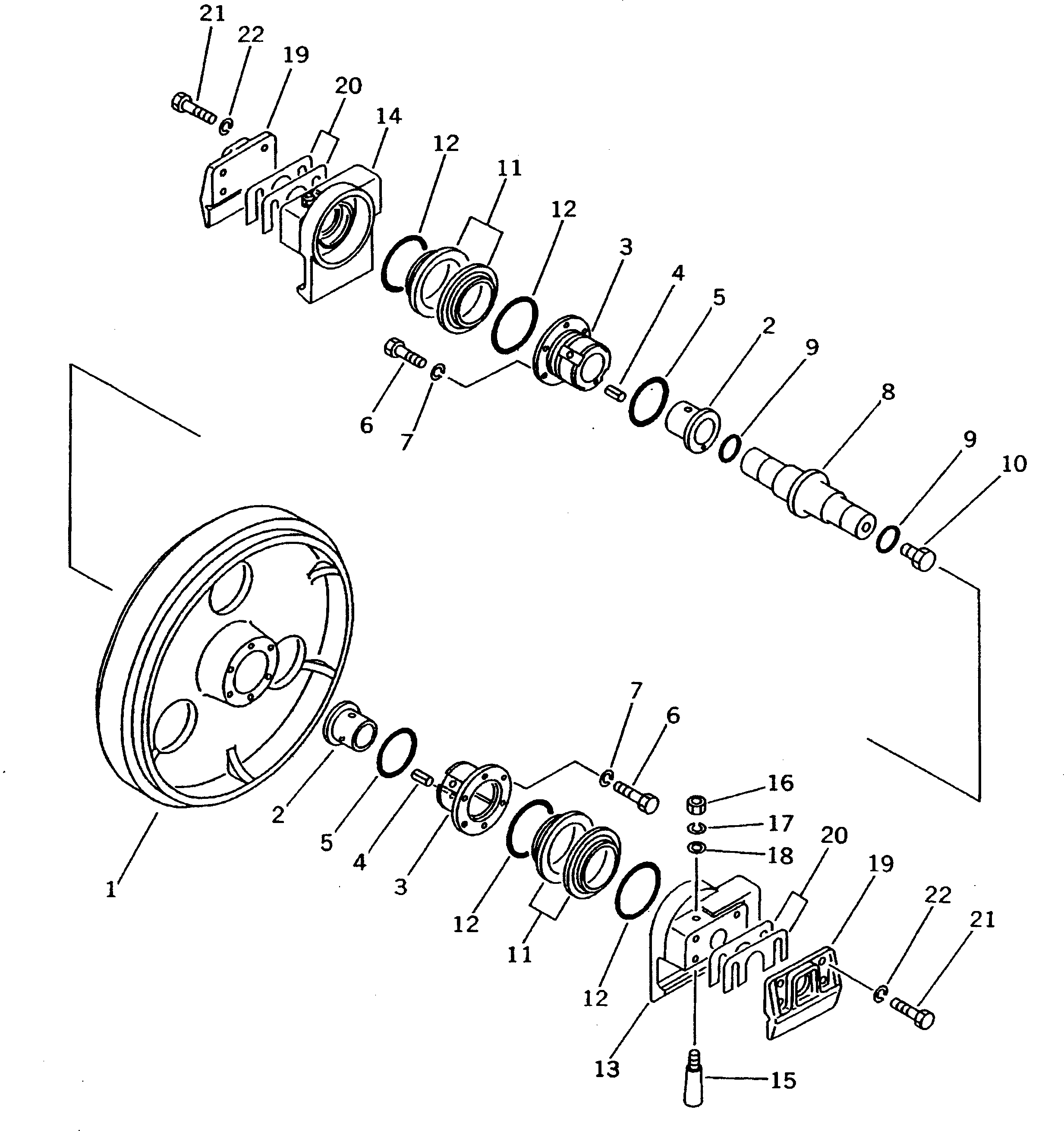 Уплотнительное кольцо круглого сечения 07000-33082 KOMATSU