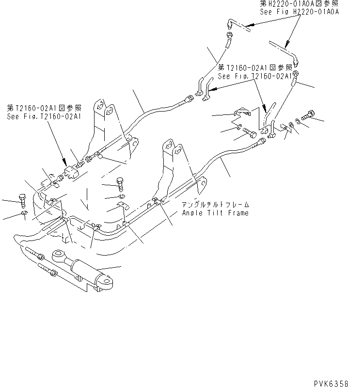 Шланг 07123-A0214 KOMATSU