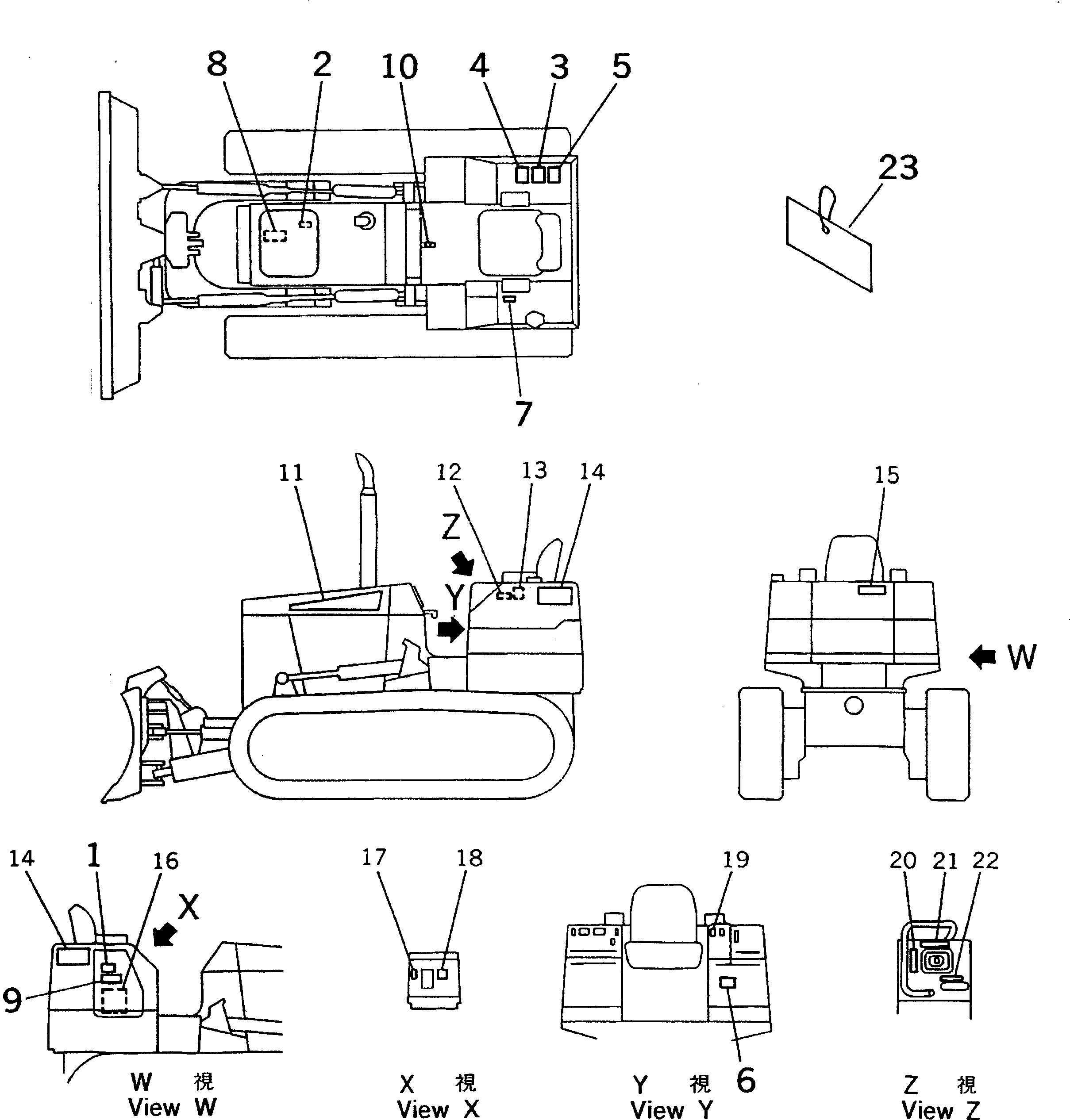 PLATE¤ DATA 114-98-42950 KOMATSU