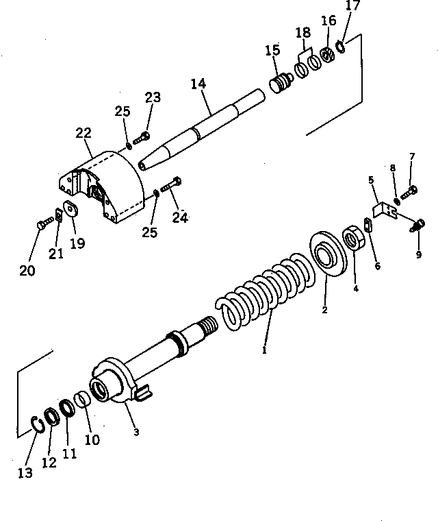 CYLINDER,R.H. 12F-30-43130 KOMATSU