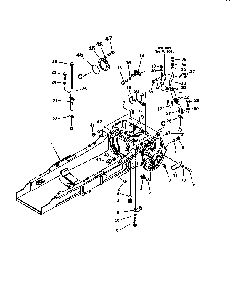 прокладка (\2\198-49-13170) KOMATSU