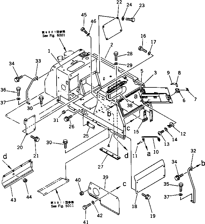 Коробка 12F-54-42110 KOMATSU