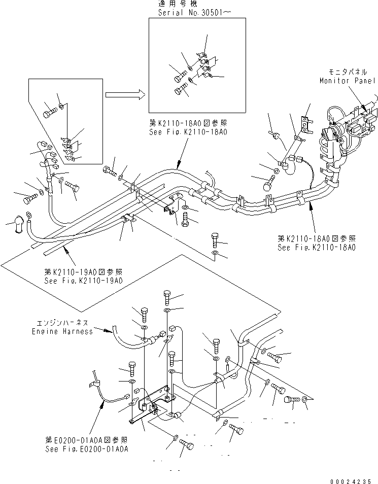 Разъём 08192-13930 KOMATSU