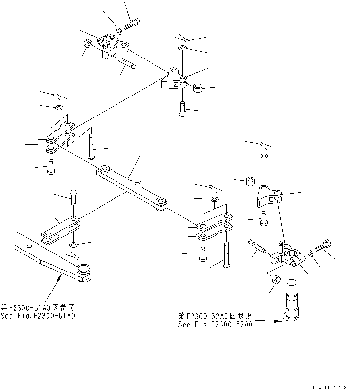 Вилка карданная 12G-43-52792 KOMATSU