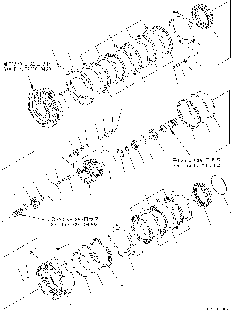 Пластина в сборе 12G-15-00120 KOMATSU