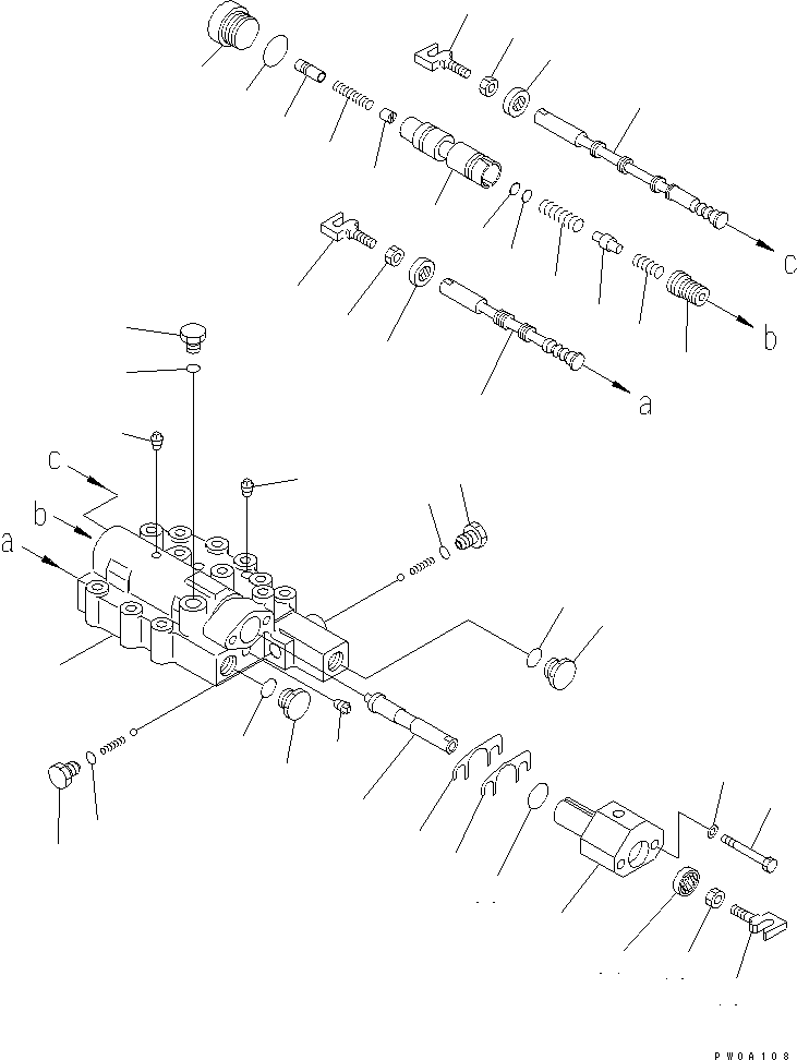 Пробка 113-15-25482 KOMATSU